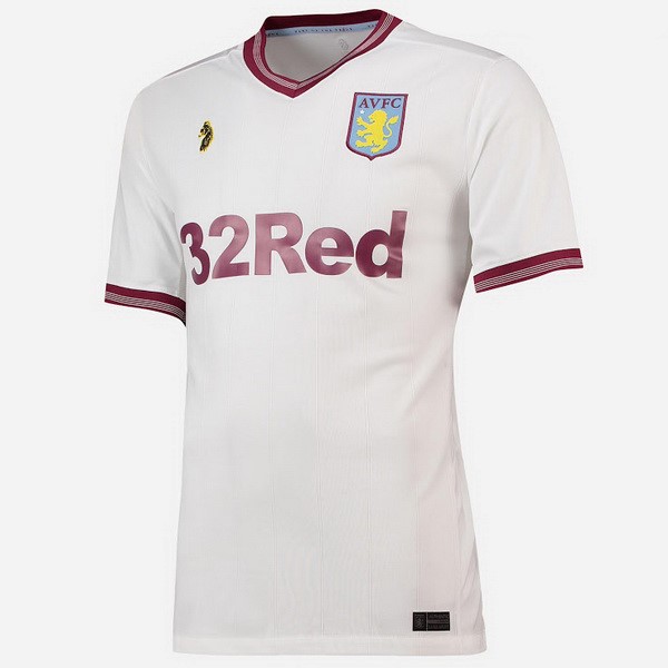 Camiseta Aston Villa 2ª 2018/19 Blanco